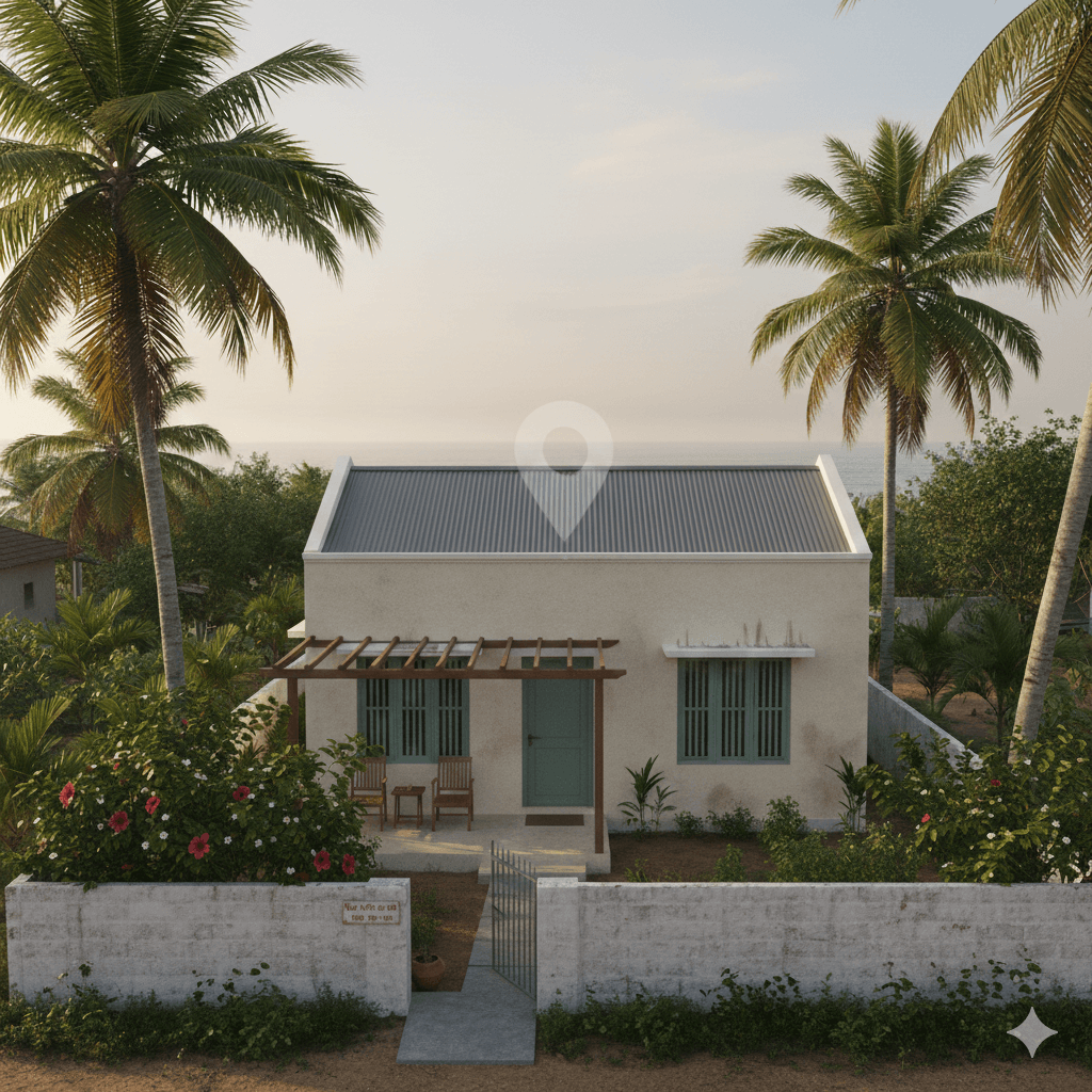 Team assessing a Sri Lankan home for Airbnb readiness.